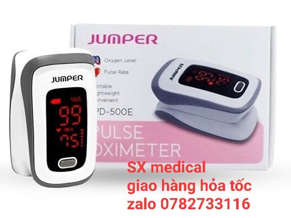 spo2 Máy đo nồng độ oxy jumper 500E