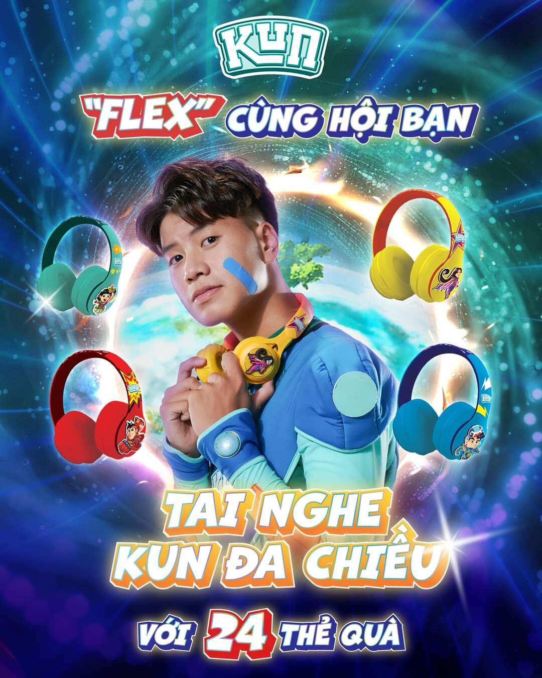 TAI NGHE KUN ĐA CHIỀU BLUTOOTH