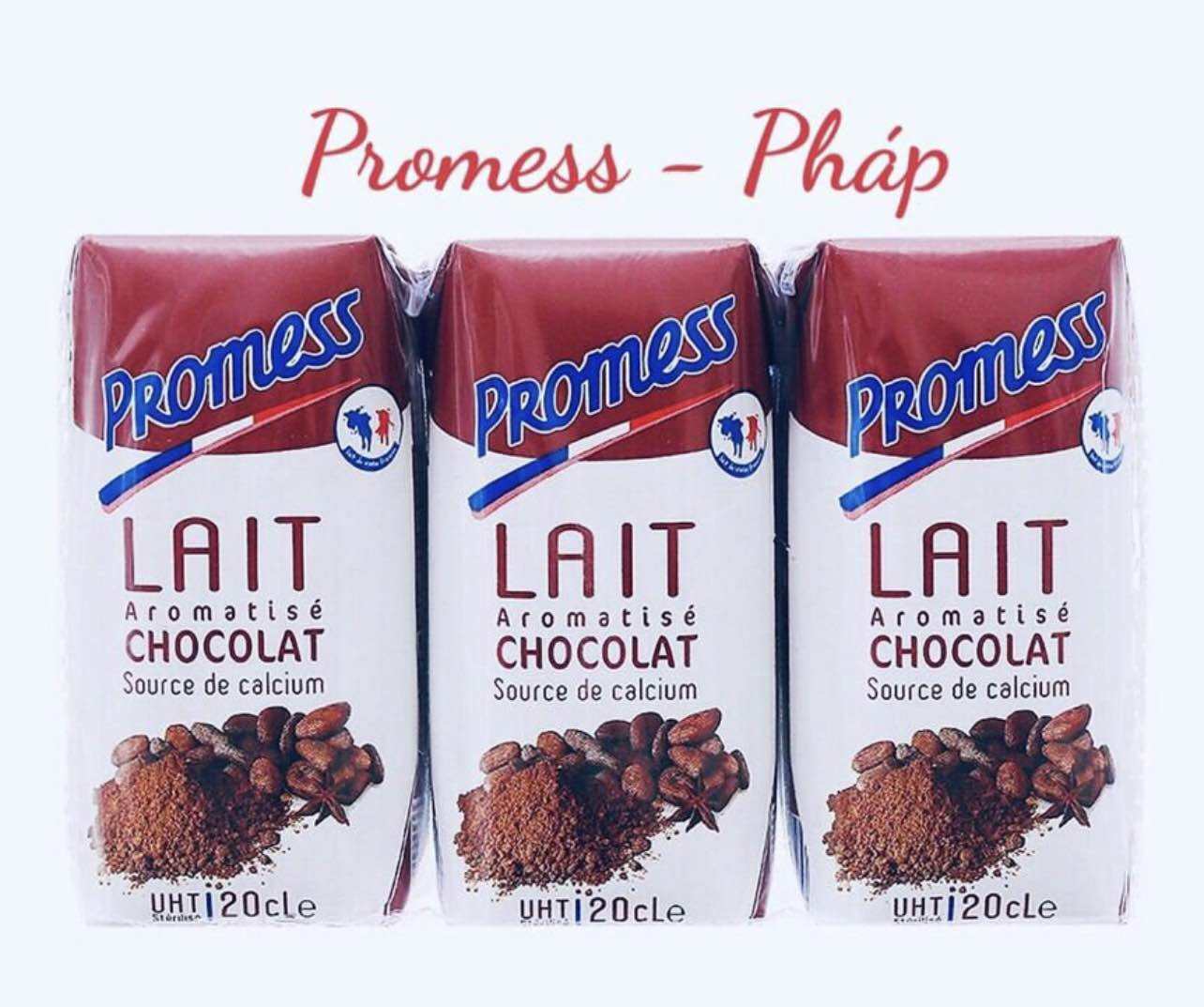 Thùng 24 hộp 200ml Promess Hương Socola