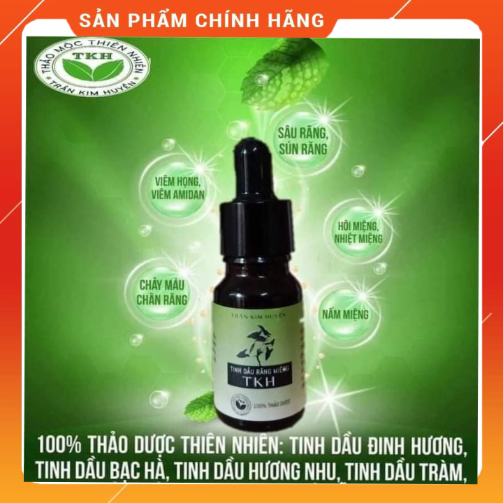 Tinh dầu răng miệng thảo dược Trần Kim Huyền