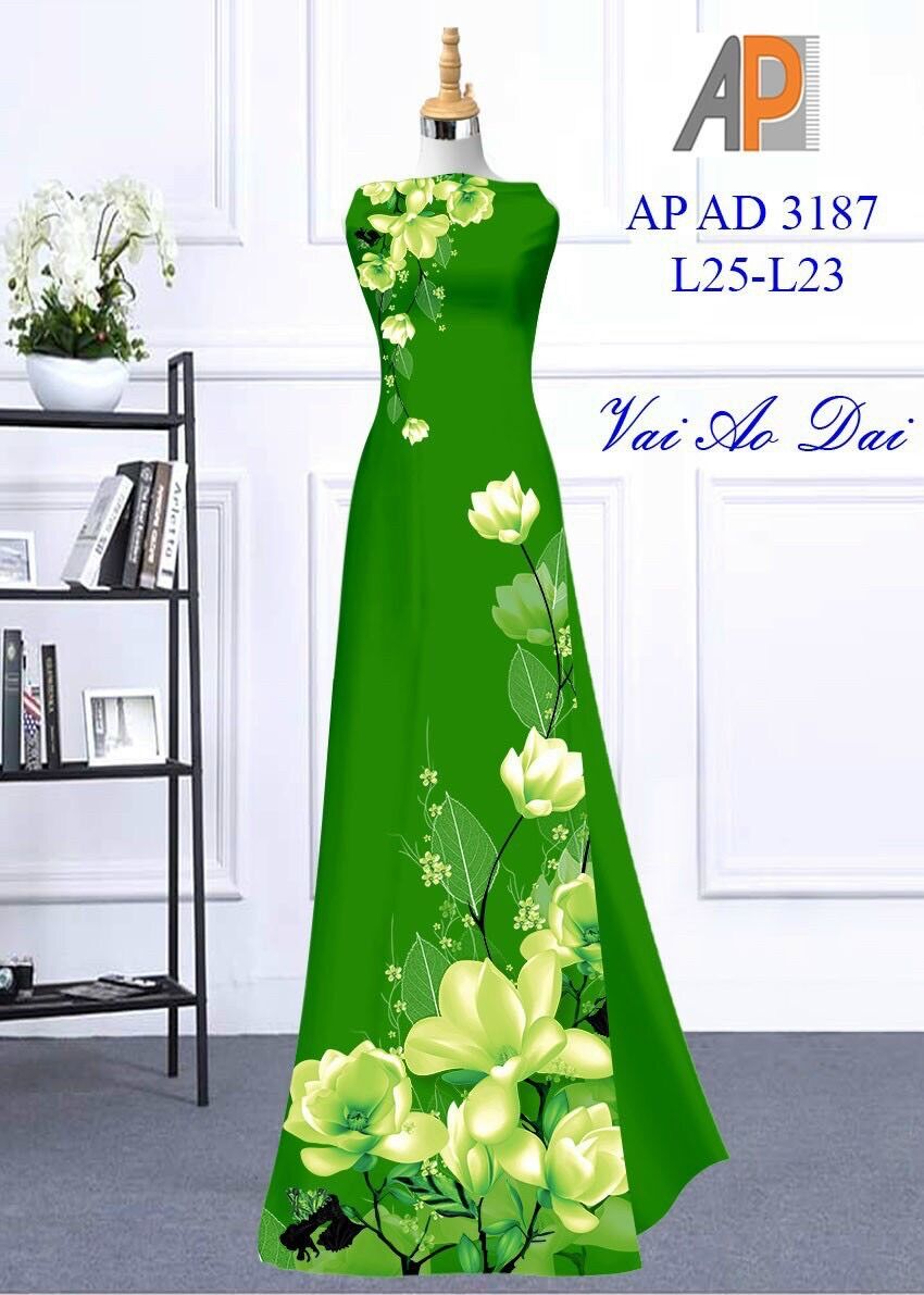 Vải áo dài in 3D