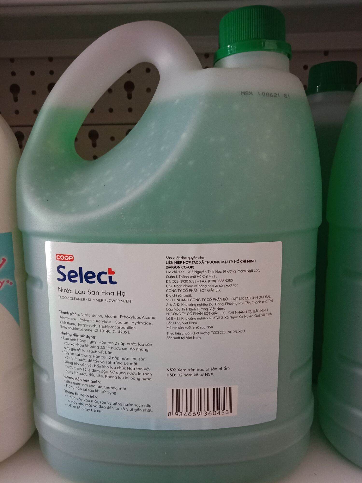 Nước lau sàn Coop Select 4kg