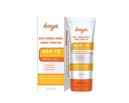 Kem Chống Nắng Nâng Tông Da kmyn thể tích 80ml