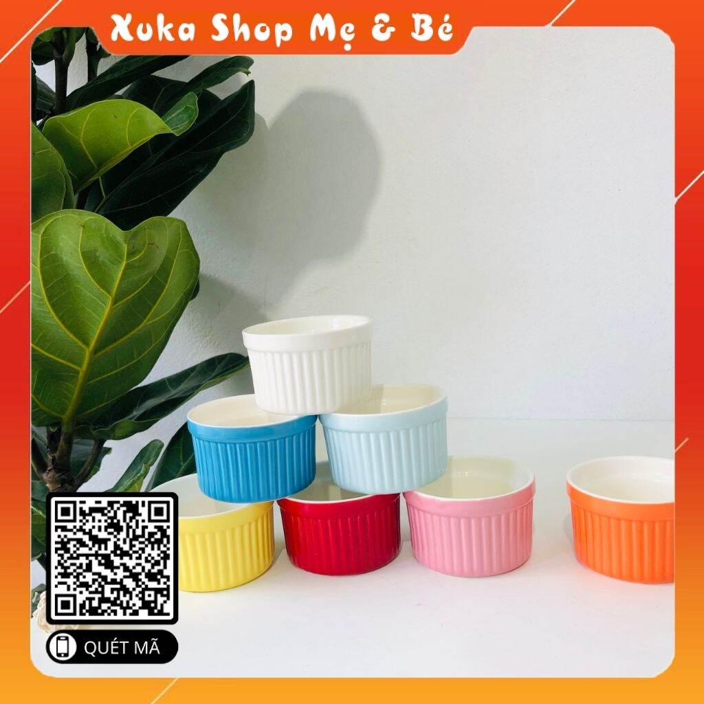 Cốc sứ dùng làm caramen Ramekin (không nắp)
