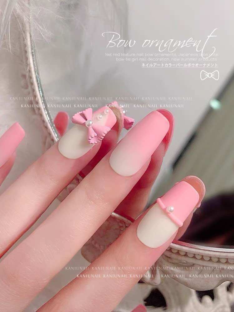 CHAMR NƠ MÀU ĐÍNH ĐÁ M113 SET 10V MIX MÀU