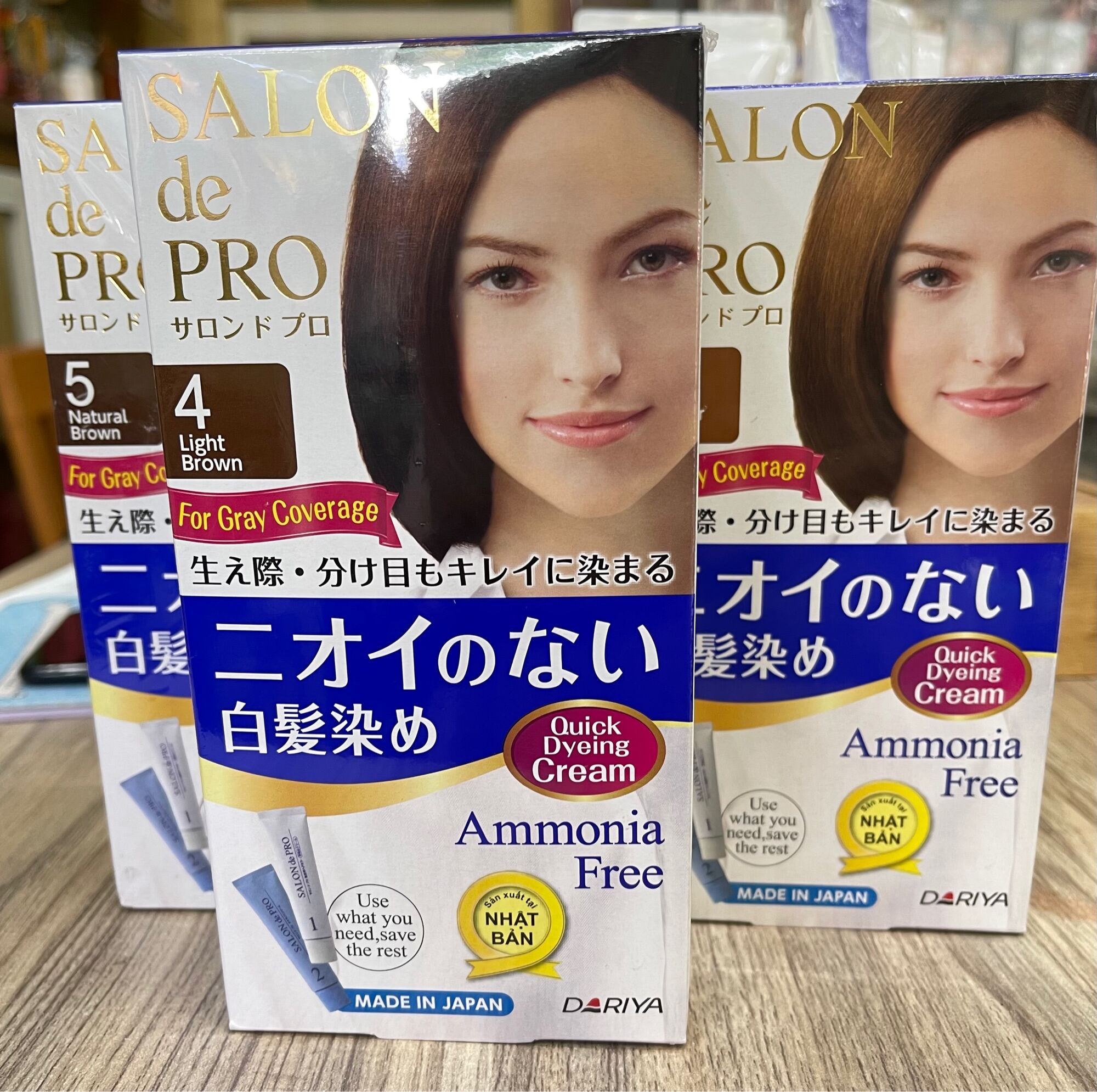 Thuốc nhuộm thảo dược nhật bản salon pro.