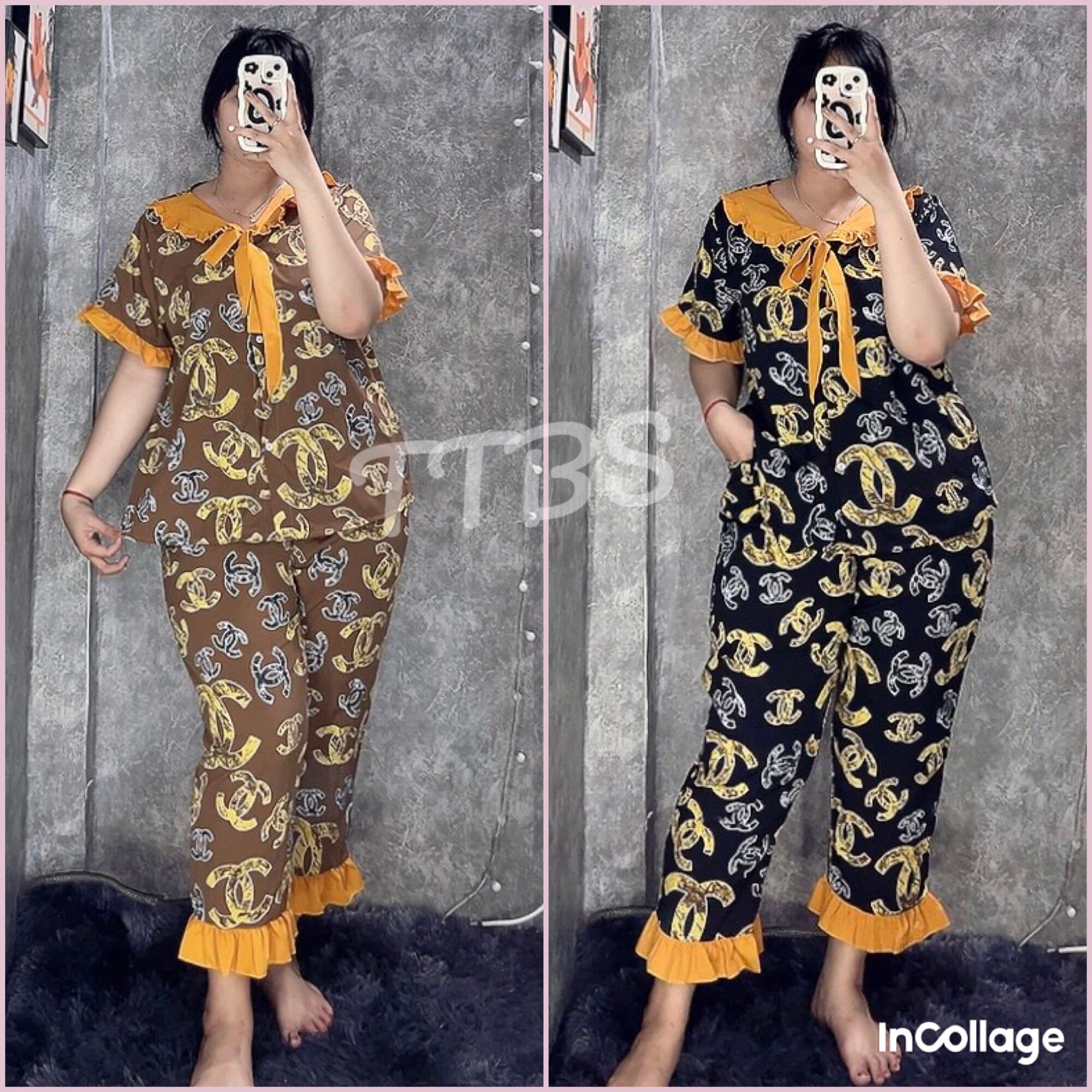 Pirama tiểu thư cột nơ Bigsize 68kg đến 95kg