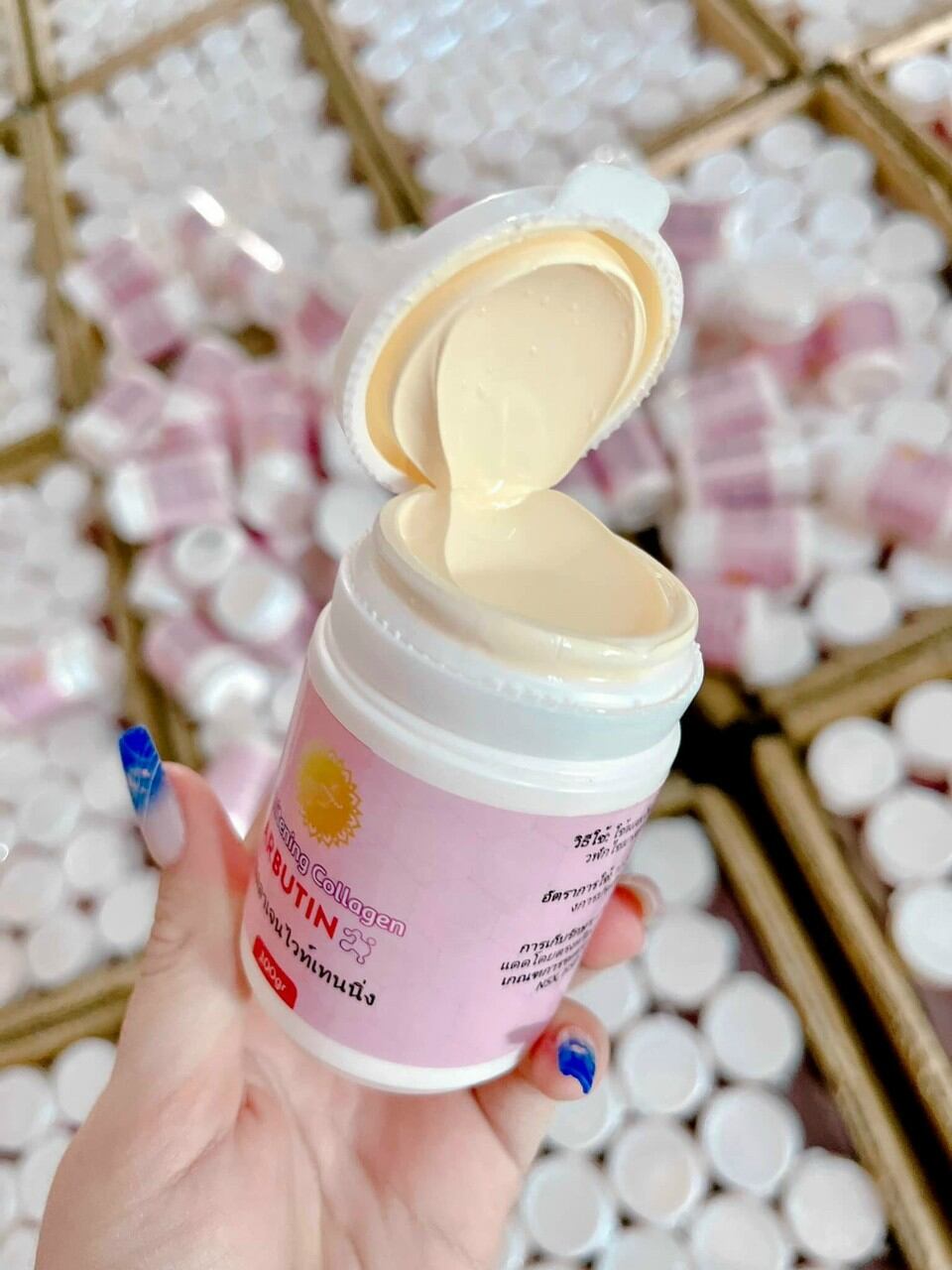 Kích trắng Abutin 3c3 Thái Lan màu hồng 250g
