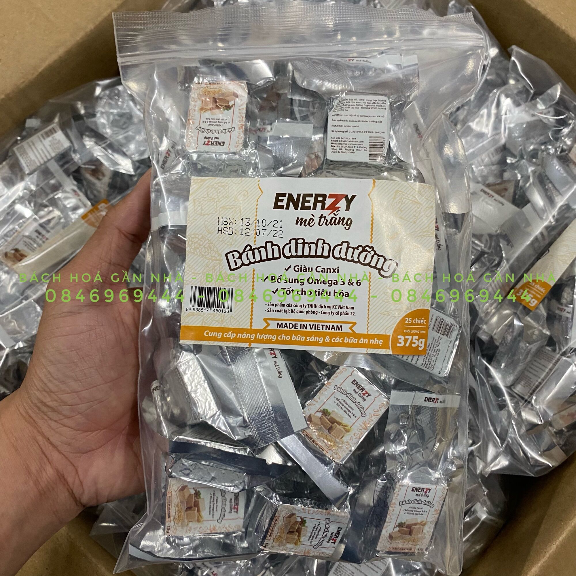 Lương khô dinh dưỡng Enerzy