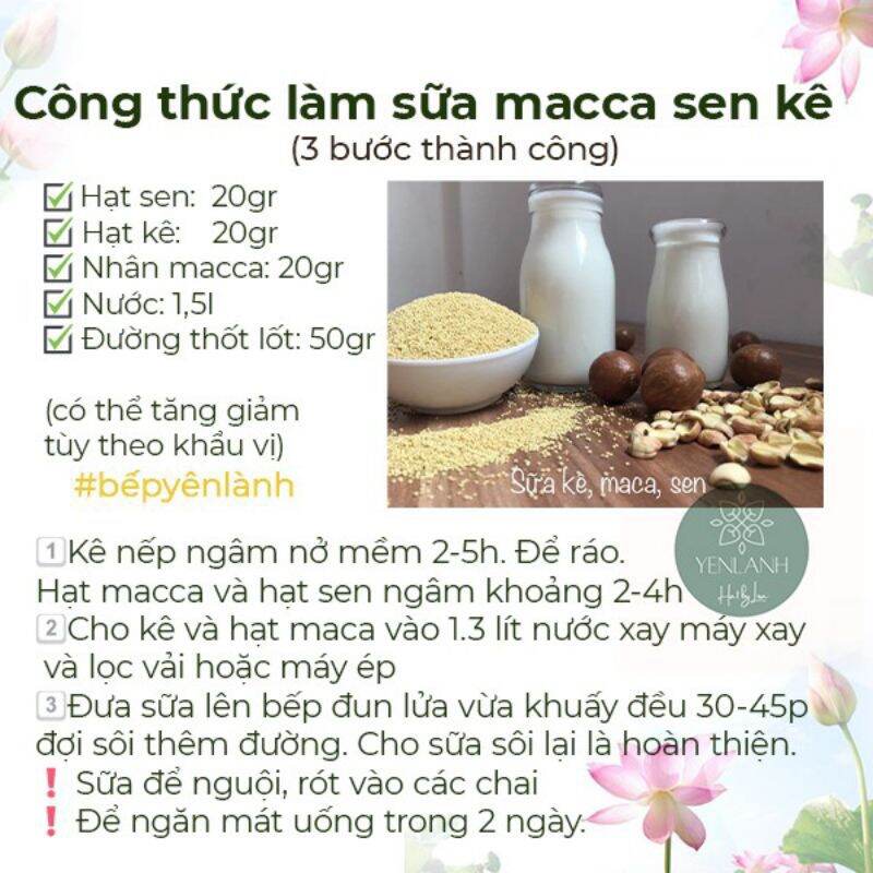 Hạt kê sạch 1kg