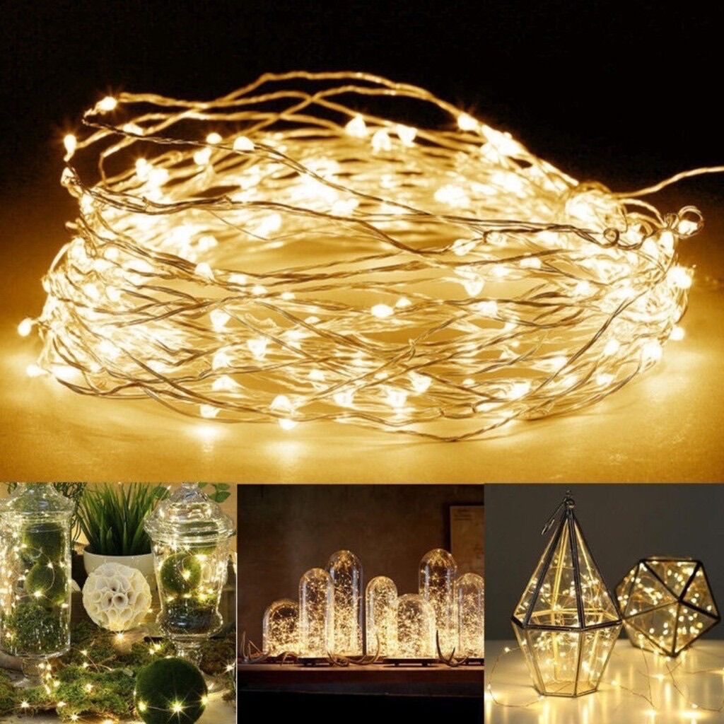 [HCM]ĐÈN LED ĐÈN ĐOM ĐÓM dài 2 mét màu vàng ấm
