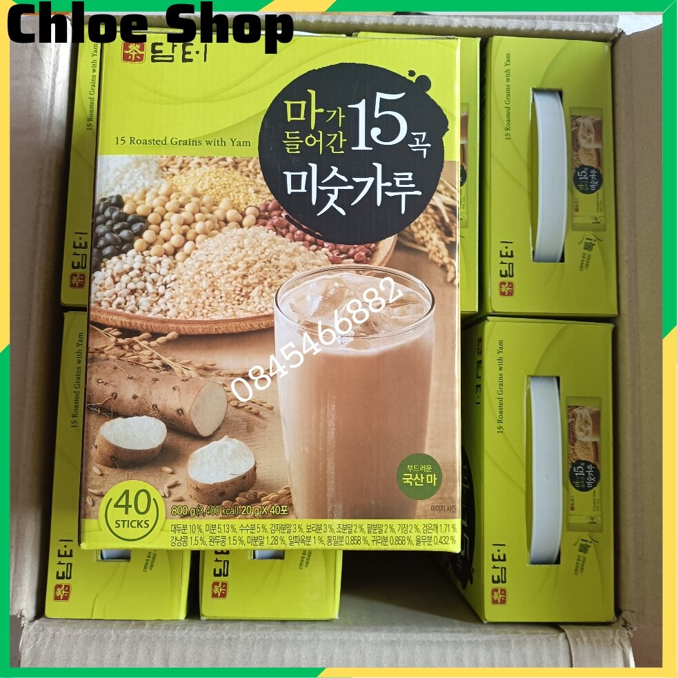 Bột ngũ cốc 15 loại hạt Hàn Quốc