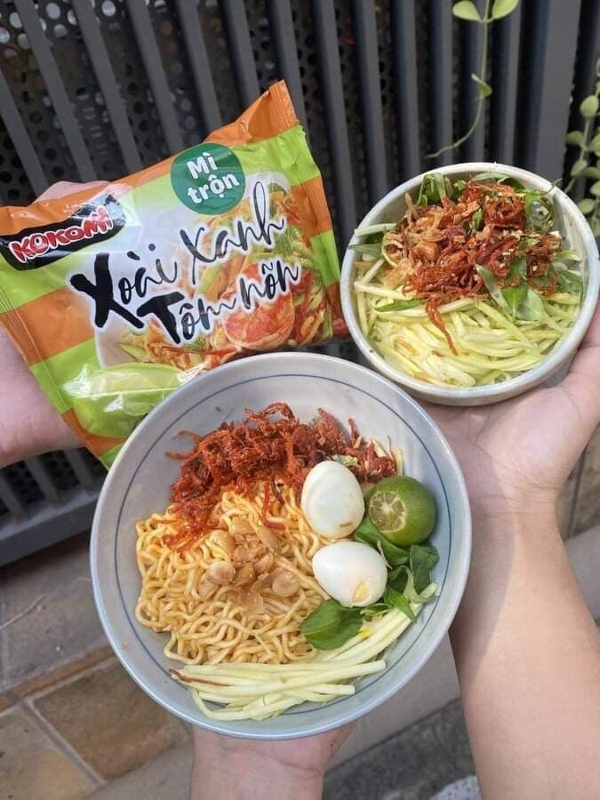 Mì trộn KoKoMi xoài xanh tôm nõn