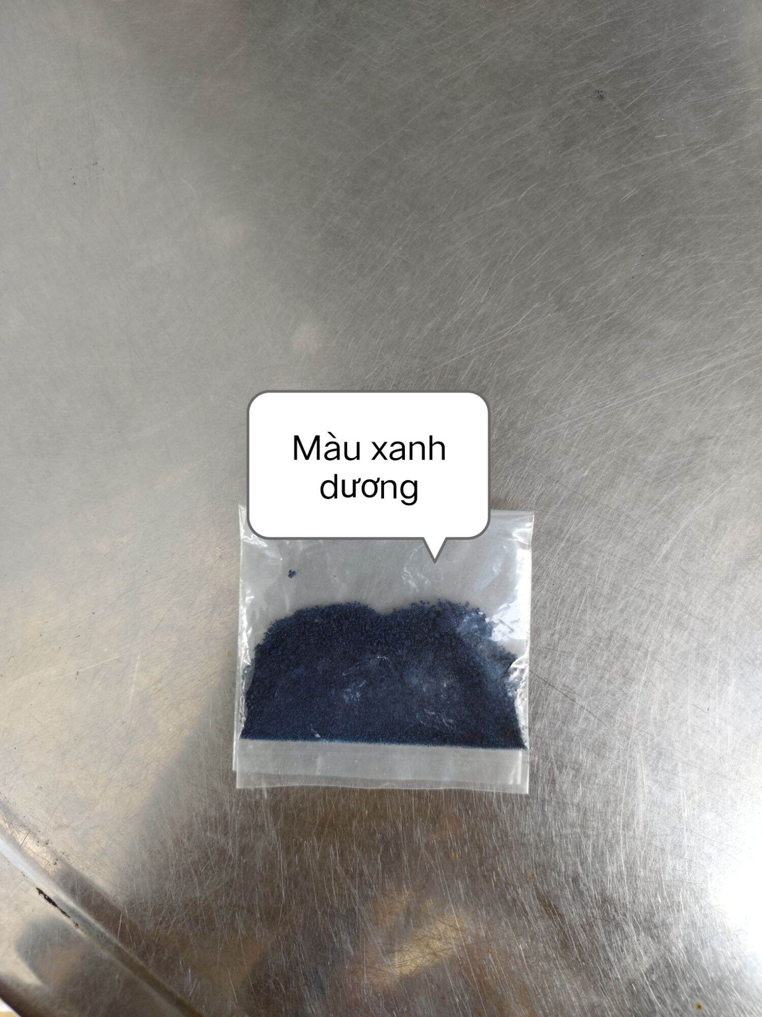 Màu xanh dương pha nước giặt, xả, rửa chén 2gram