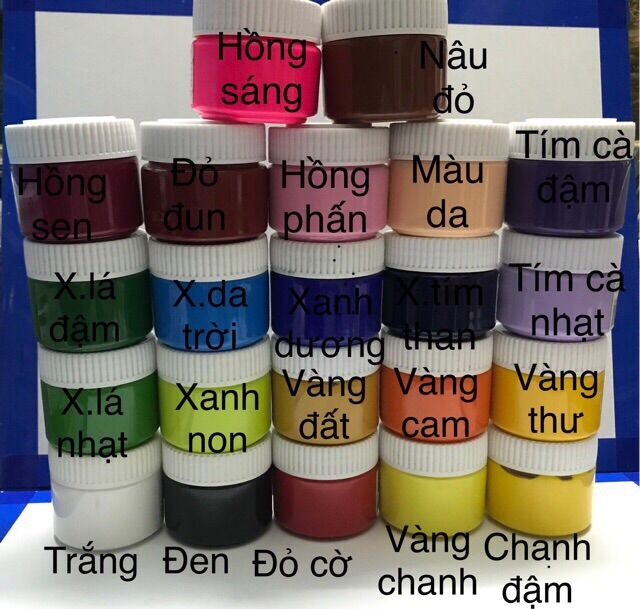 MÀU ACRYLIC 3D 100ML