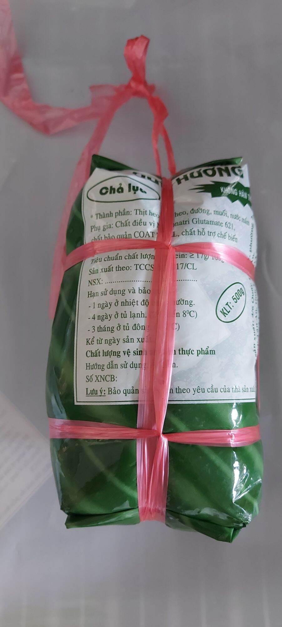 chả lụa quế hương (500g)