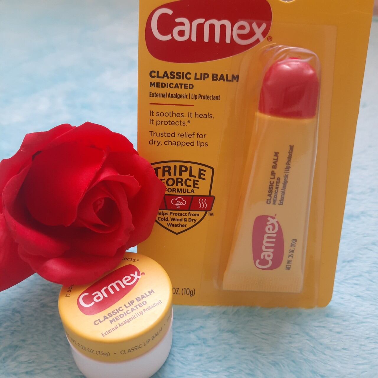 Son dưỡng môi Carmex Classic Lip Balm Medicated (Mỹ)