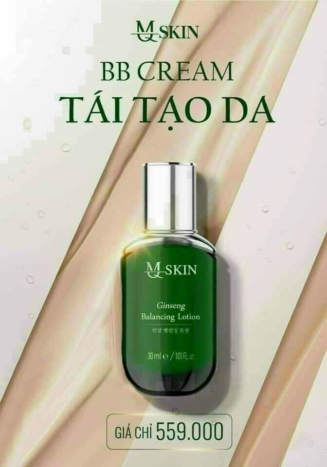 Bb Cream Tái Tạo Da MQ SKlN