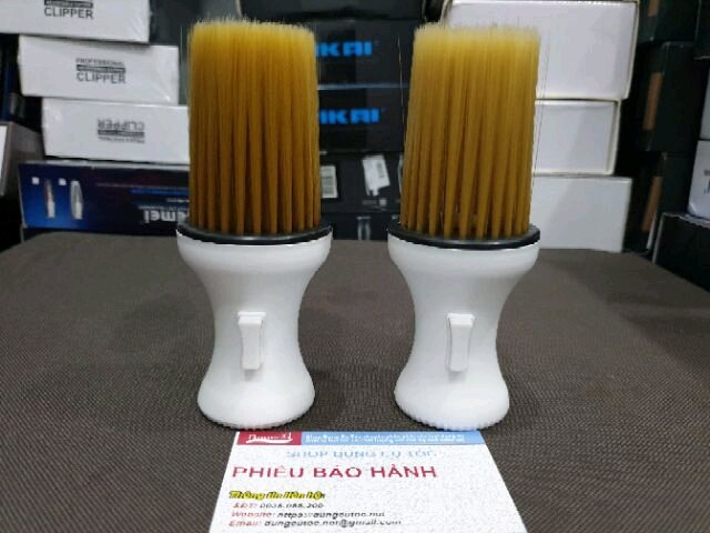 Chổi Phủi Tóc Chấm Phấn Rôm, Dụng Cụ Chấm Phấn Phủi Tóc Nam. (Ảnh thật)