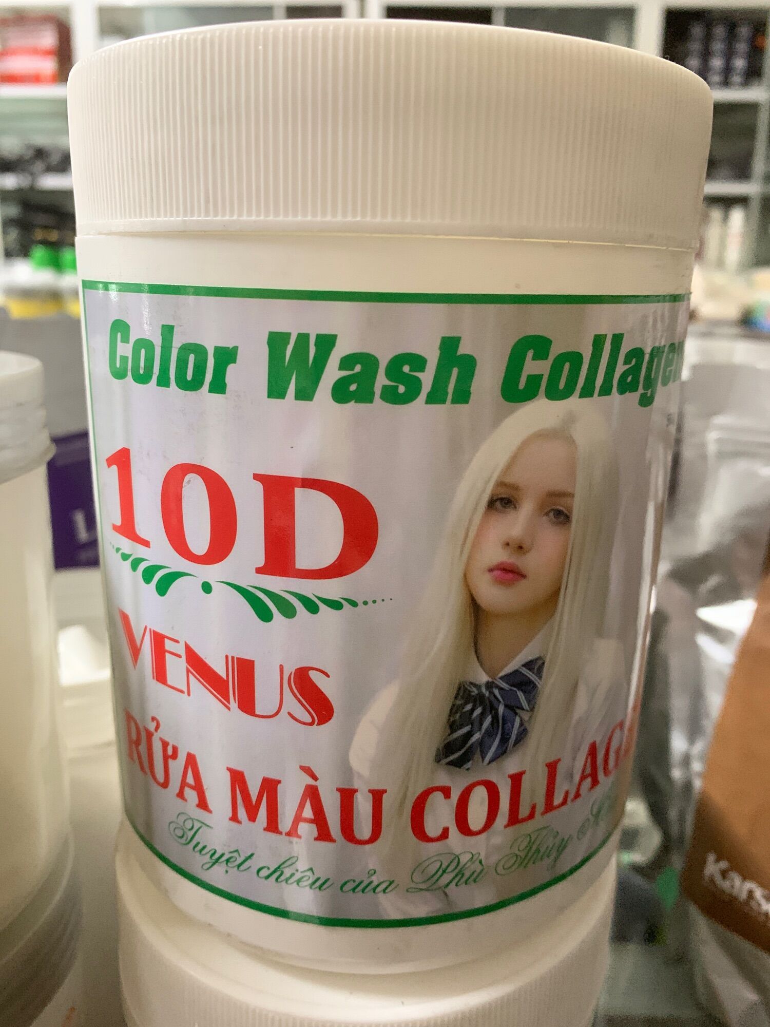 Bột tẩy tóc collagen Venus 10D