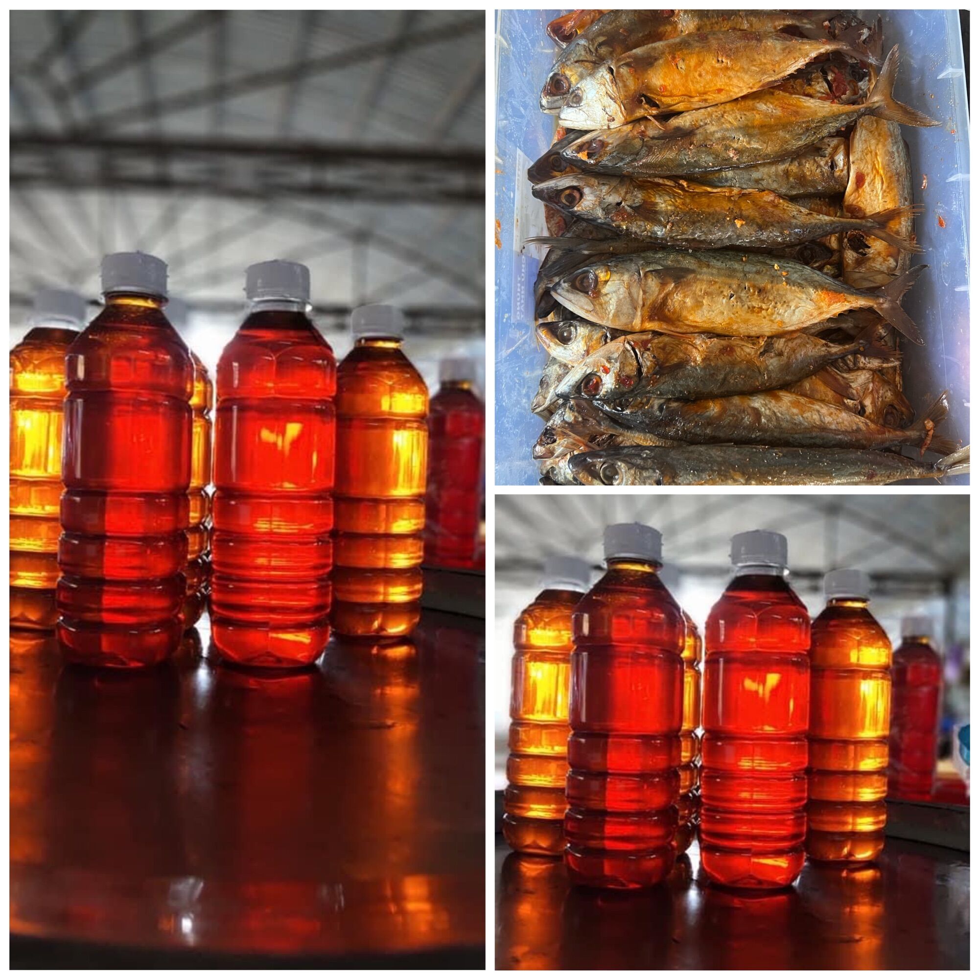 Nuoc mam ca com nguyen chat nha lam
