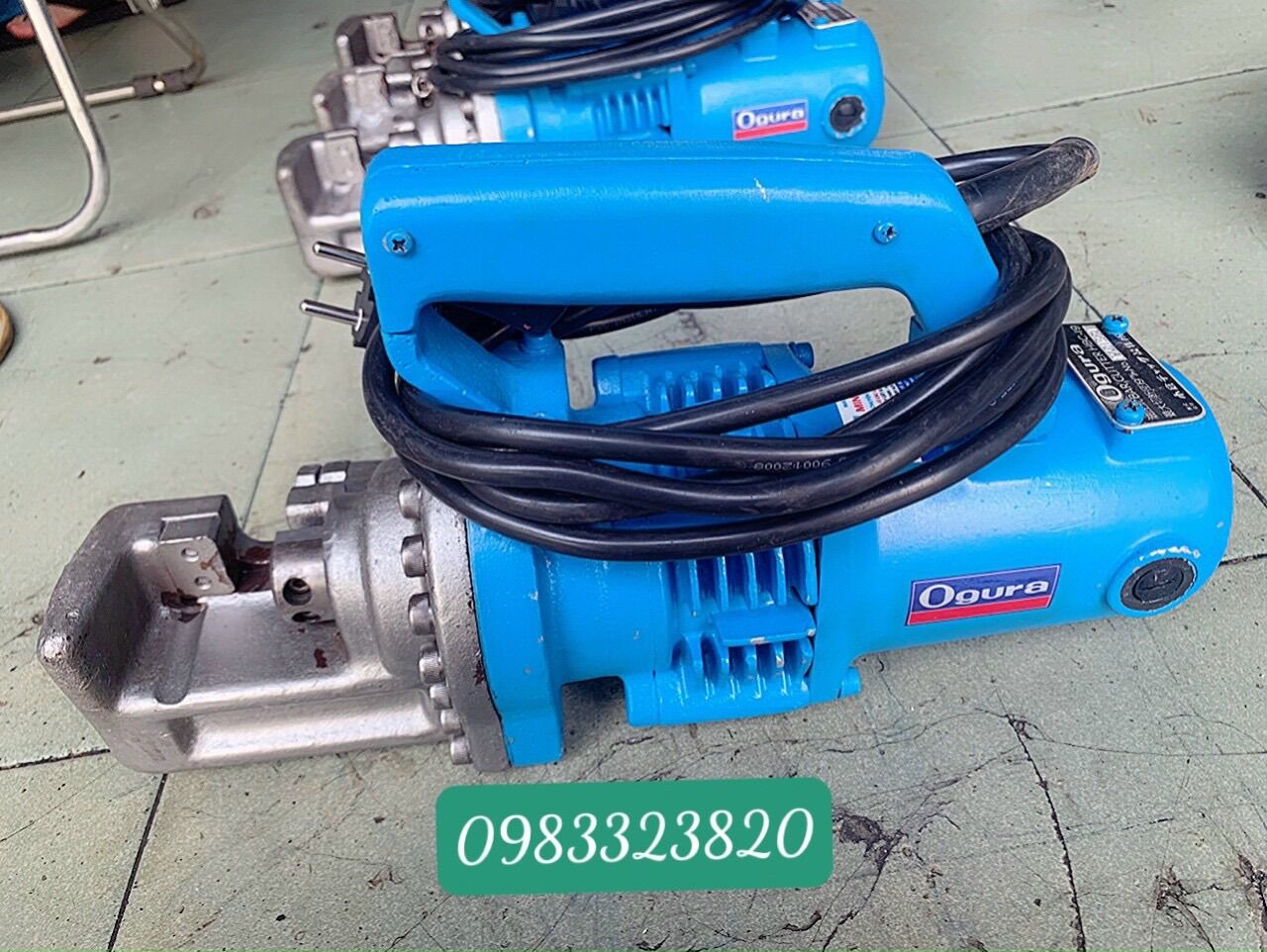 Máy cắt sắt thuỷ lực 20mm ogura