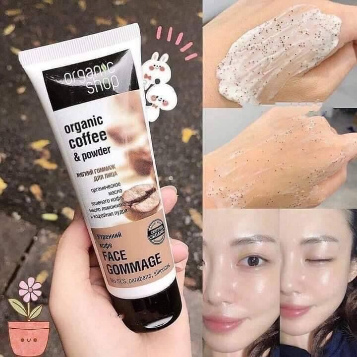 Tẩy tế bào chế Coffee Organic Face