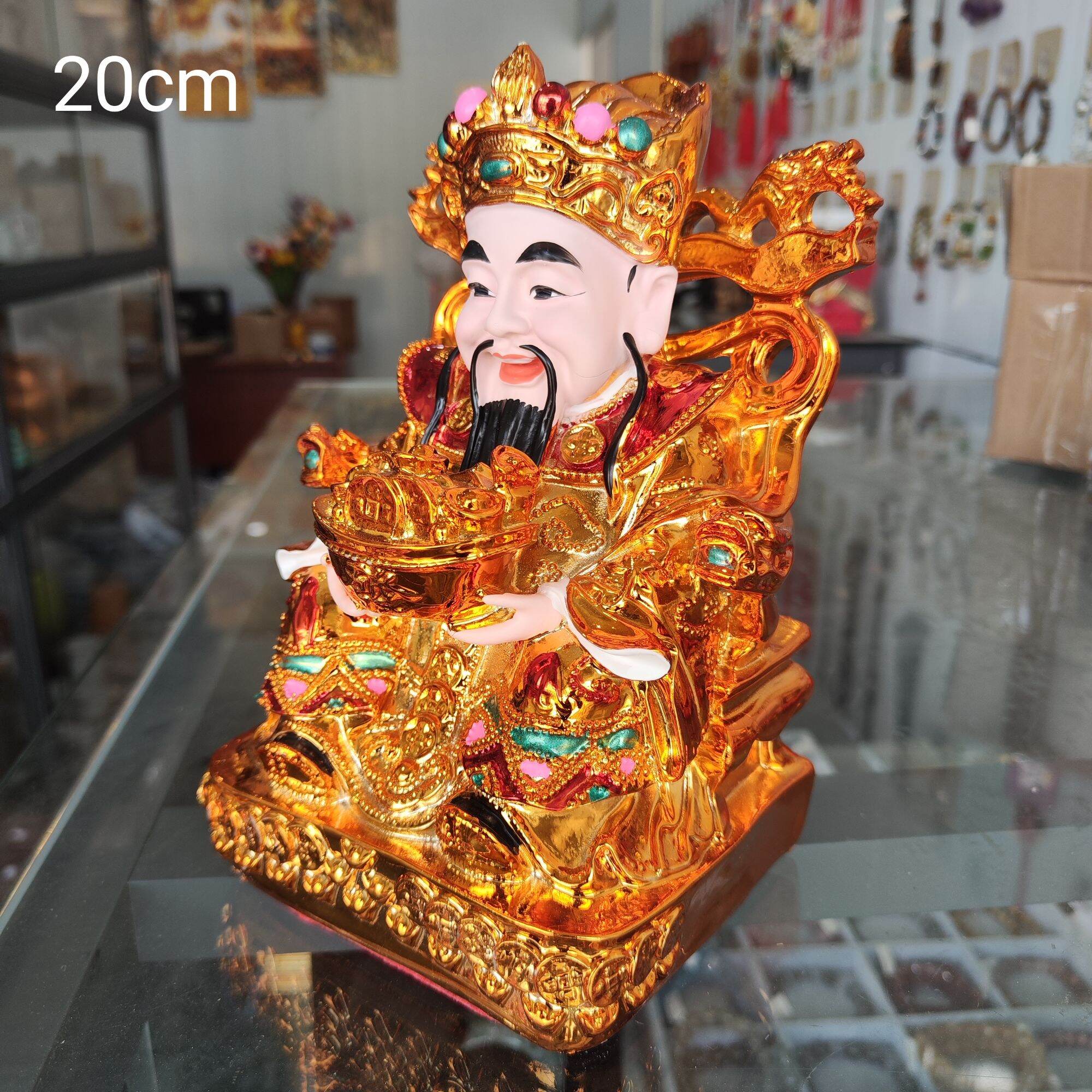 Tượng Thần Tiền Đặt Bàn Thờ Thần Tài Thổ Địa