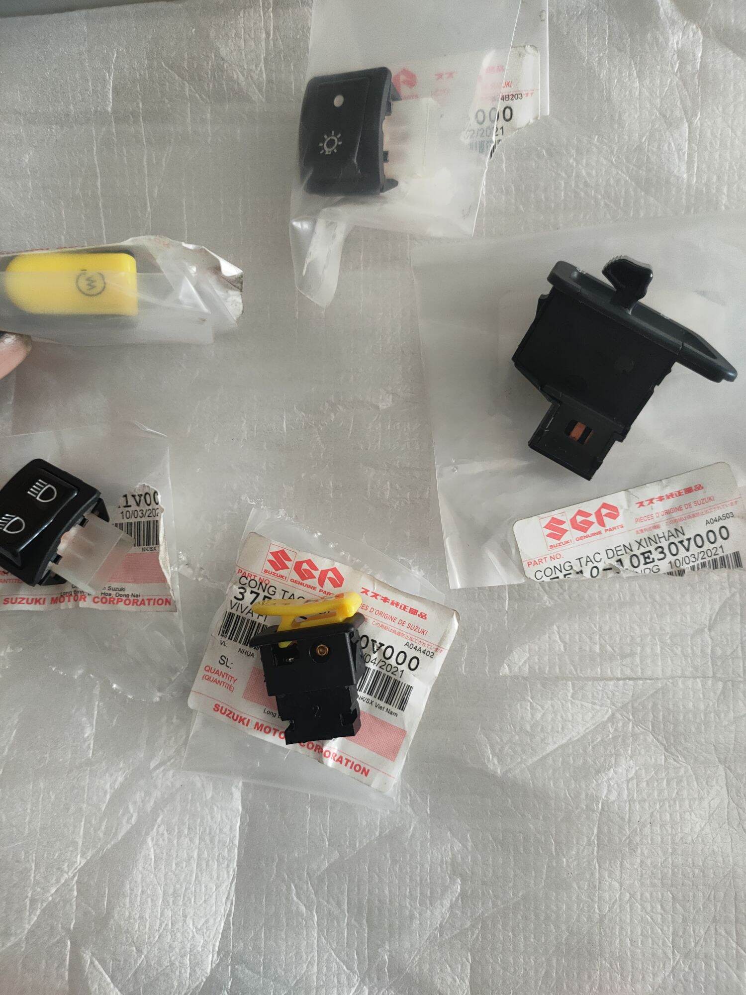 Bộ nút công tắc suzuki Smash/Revo/Shogun