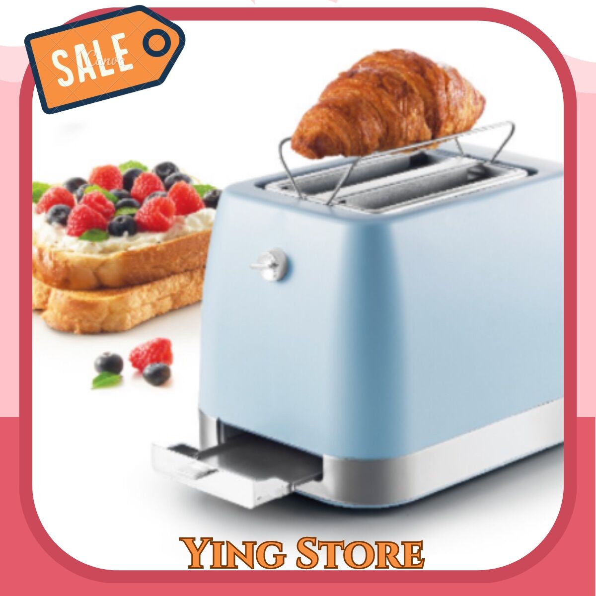 Máy nướng bánh mì lock& lock ejb221blu