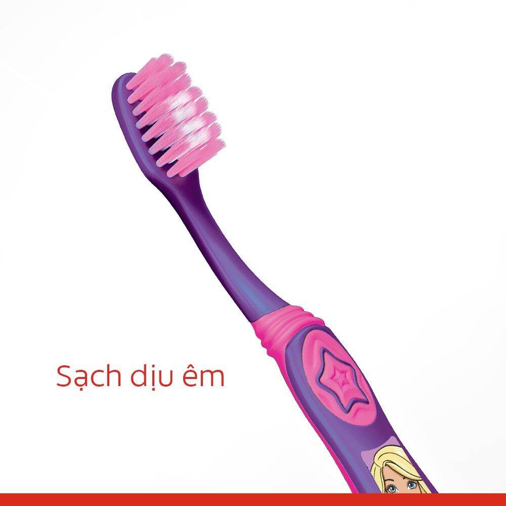 Bàn chải/ Kem đánh răng Colgate Barbie cho bé 5-9Y