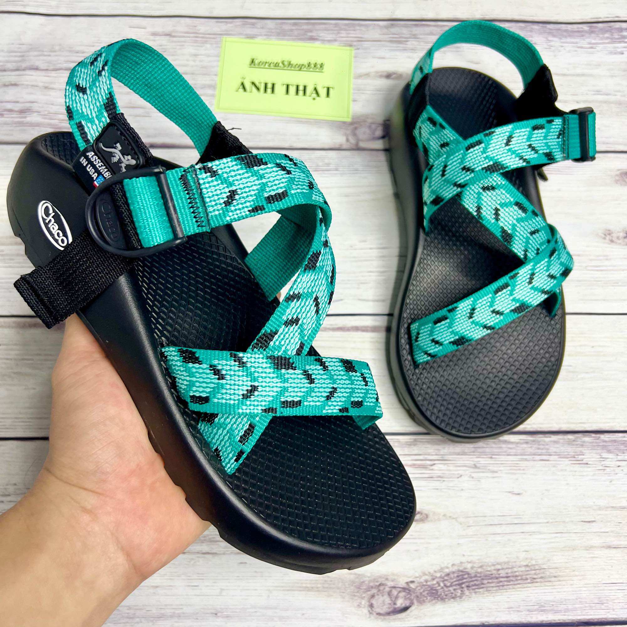 Giày Sandal Chaco Nam Dép Xăng Đan Chaco Dép Chaco Nam Quai Dù Mã D05