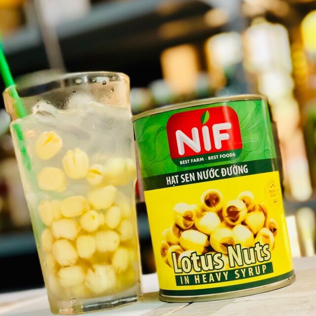 Hạt Sen Nước Đường NIF - Lon 560gr