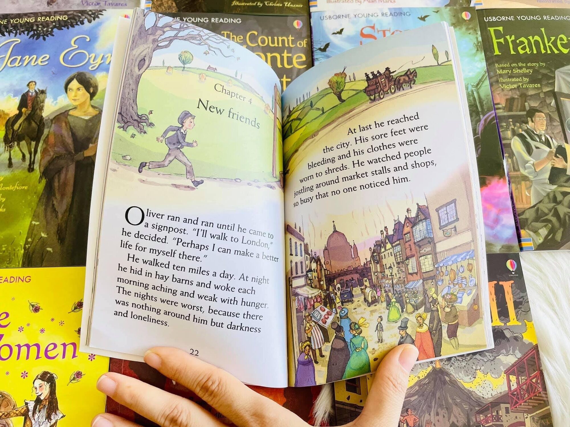 The Usborne Reading Collection (Purple box)
