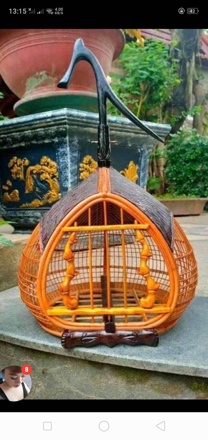 lồng chim g&aacute;y