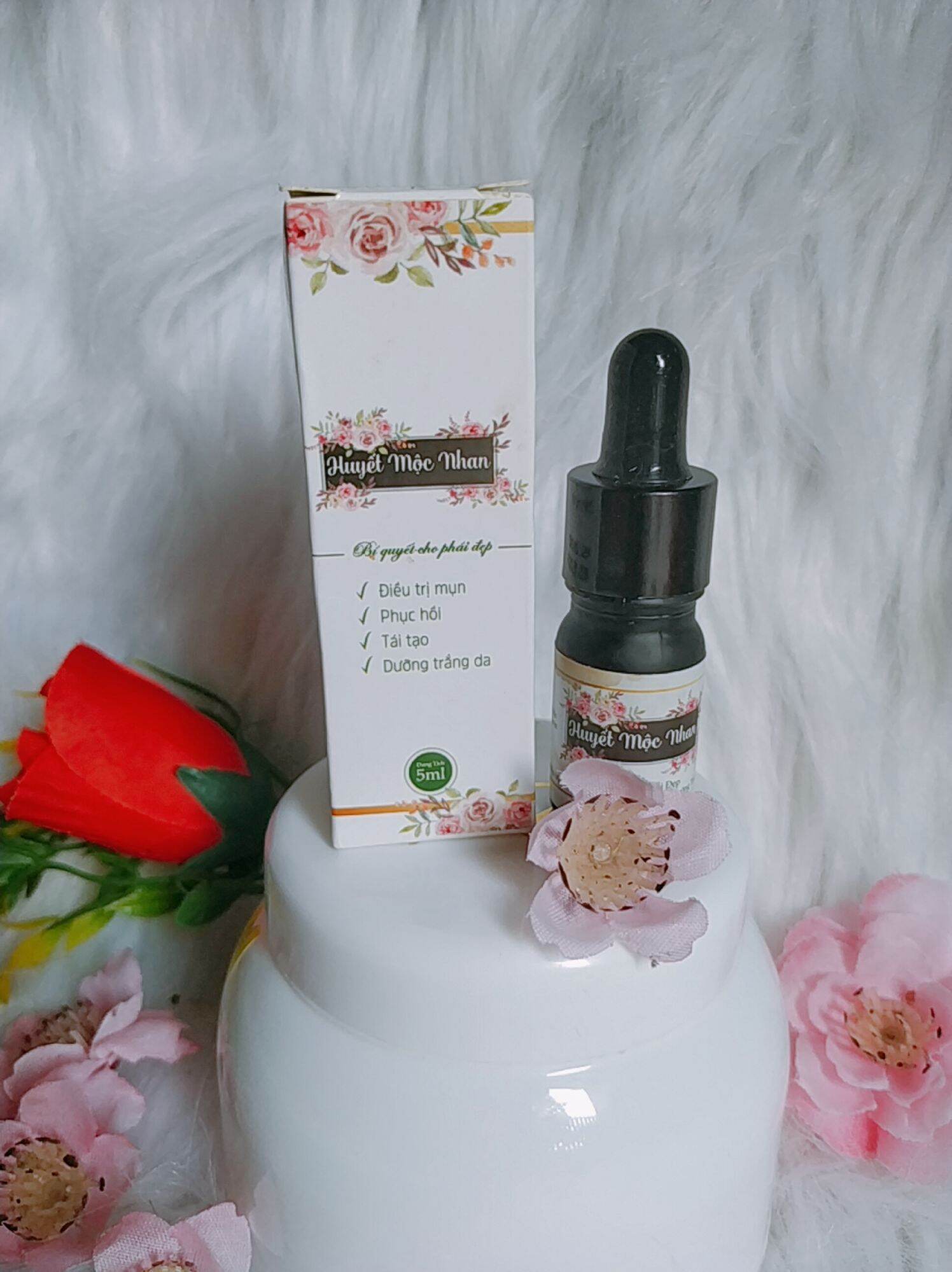 Serum mụn Huyết Mộc Nhan [Hàng chuẩn]_Có quà tặng kèm