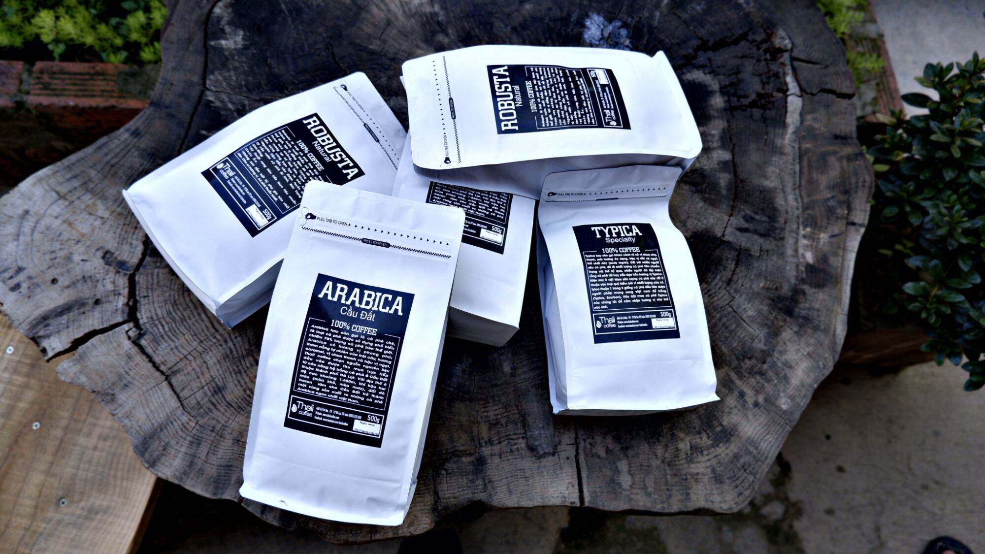 Cà phê sạch nguyên chất Arabica cầu đất 500g