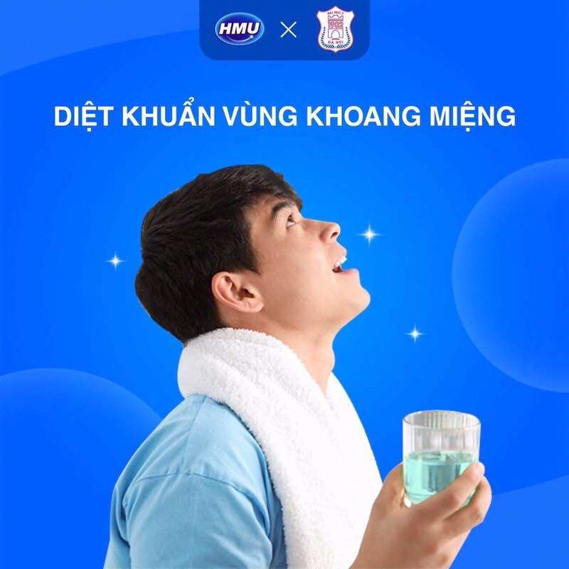Nước súc miệng HMU Chlorhexidine 0.12%
