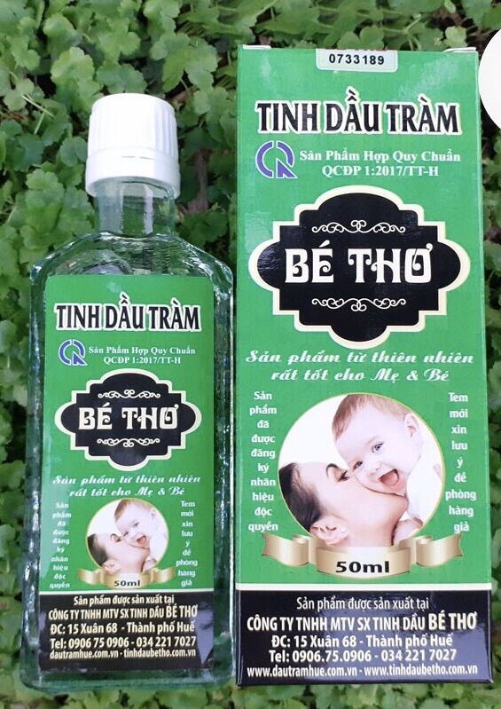 [HCM]Dầu tràm bé thơ 50ml