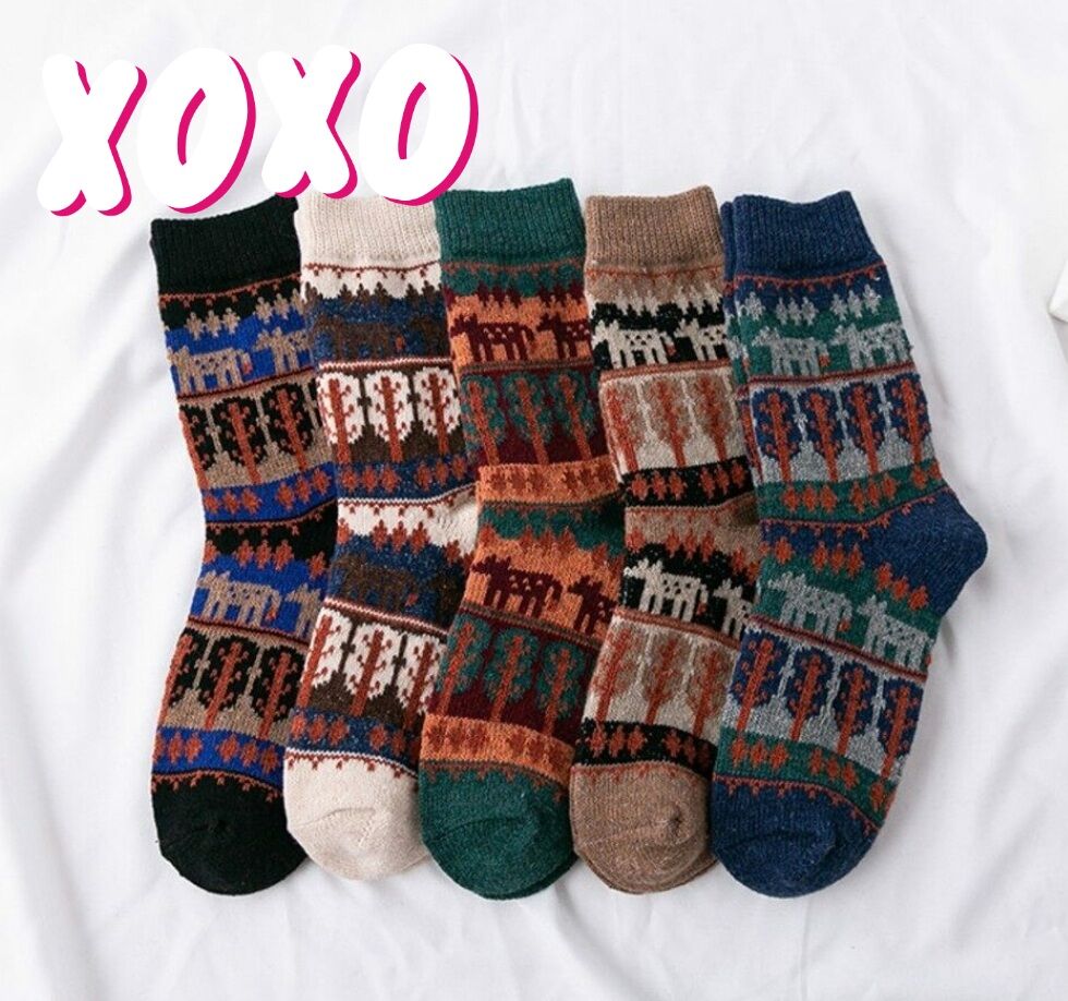 Set 5 đôi 85k tất thổ cẩm m15 thông