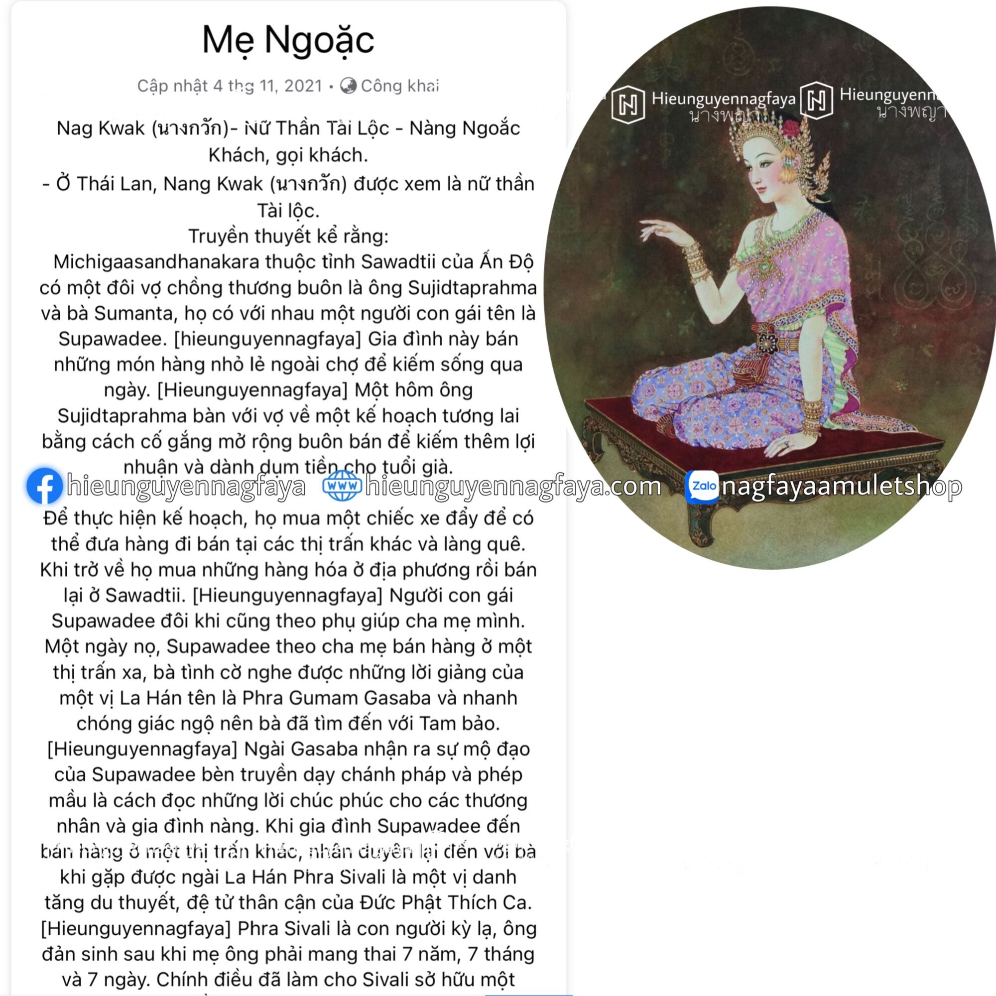 Tranh Mẹ Ngoắc Khách Thái Lan - yant [hieunguyennagfaya]