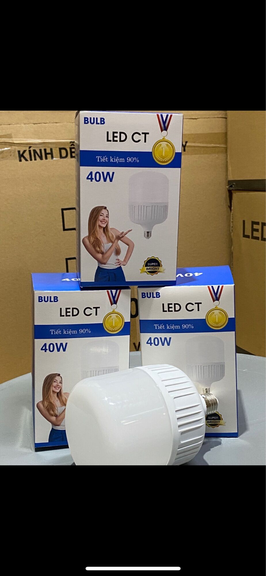 Bóng led trụ 40W