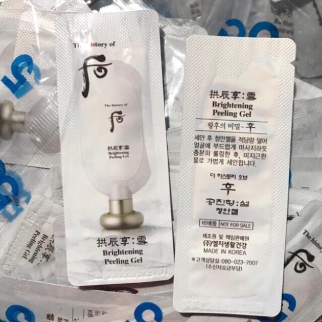 Sét 10 gói tẩy tế bào chết của Whoo.