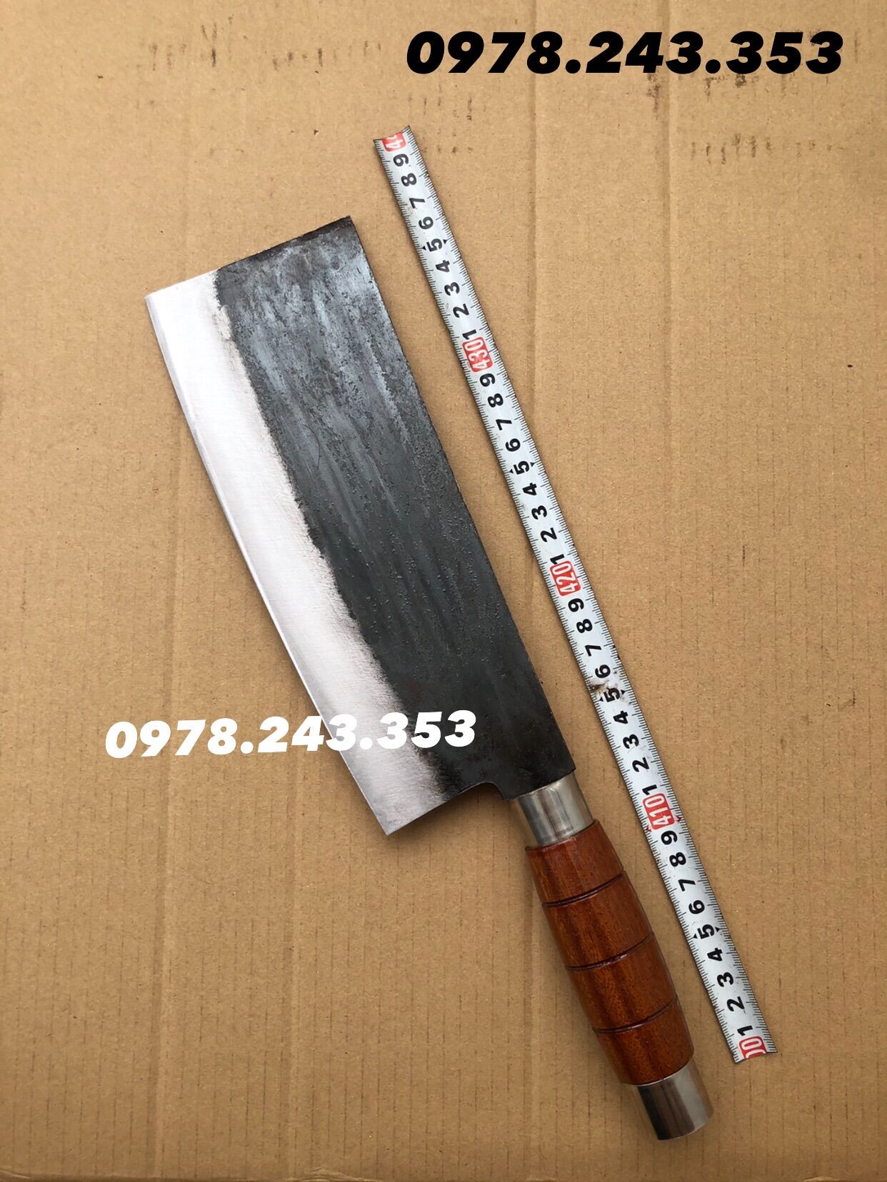 Dao chặt xương chặt gà vịt dáng phở chuẩn chất nhíp