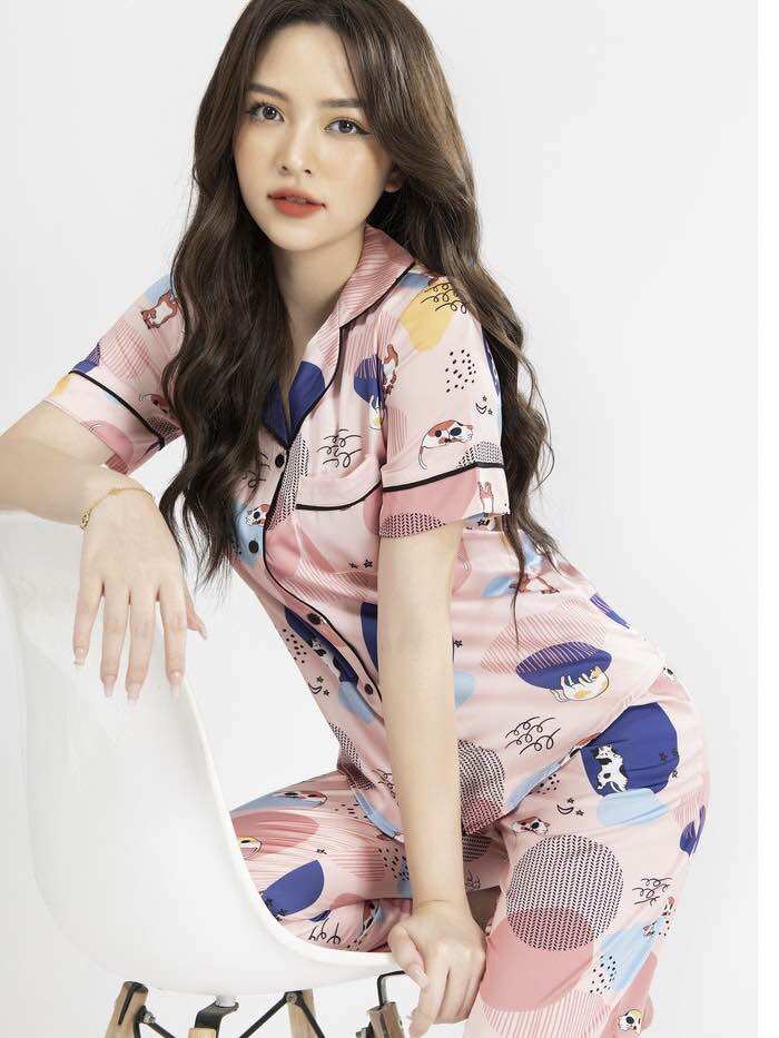 Bán rập giấy đồ bộ pyjama(quần dài áo tay ngắn)
