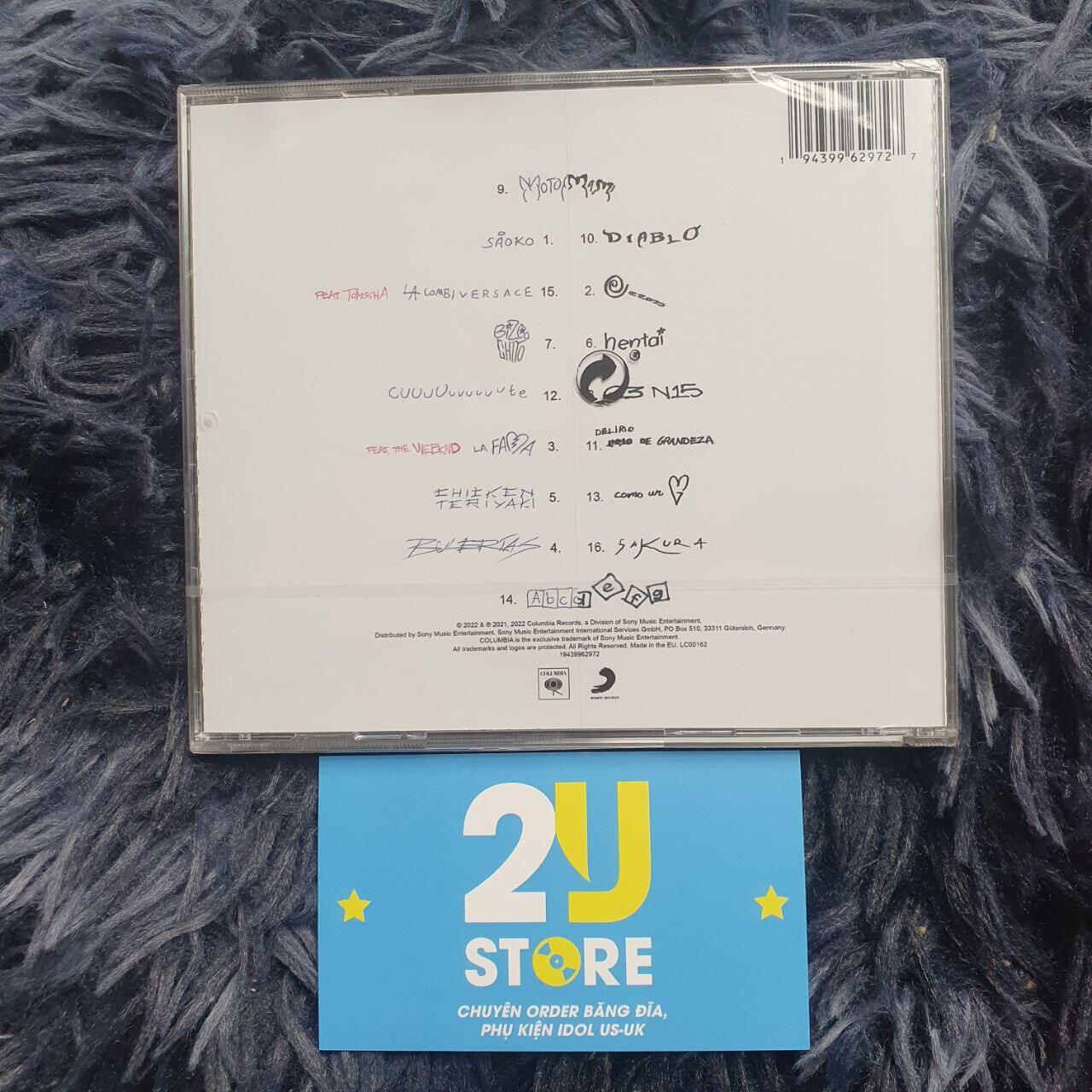 CD album Motomami - Rosalia 2U Store CDs