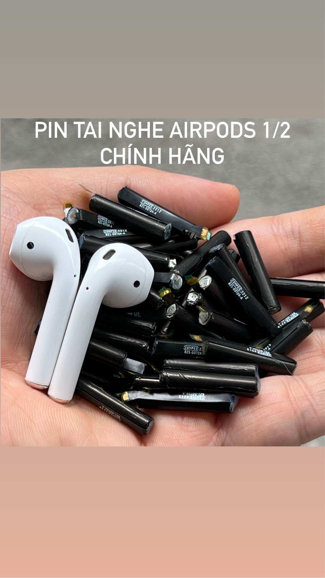Pin thay thế cho tai nghe @AP1-@AP2 chính hãng