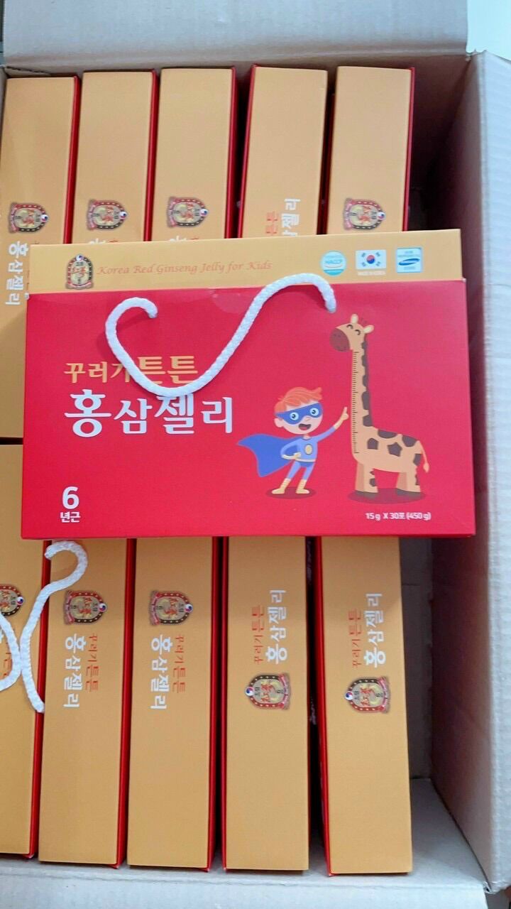 THẠCH HỒNG SÂM BABY DREAM HÀN QUỐC 30 GÓI