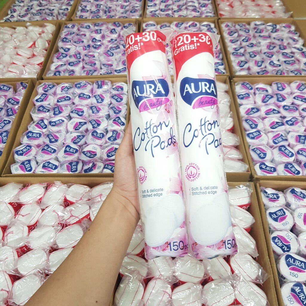 [ JUNHEE AUTH ] BÔNG TẨY TRANG AURA
