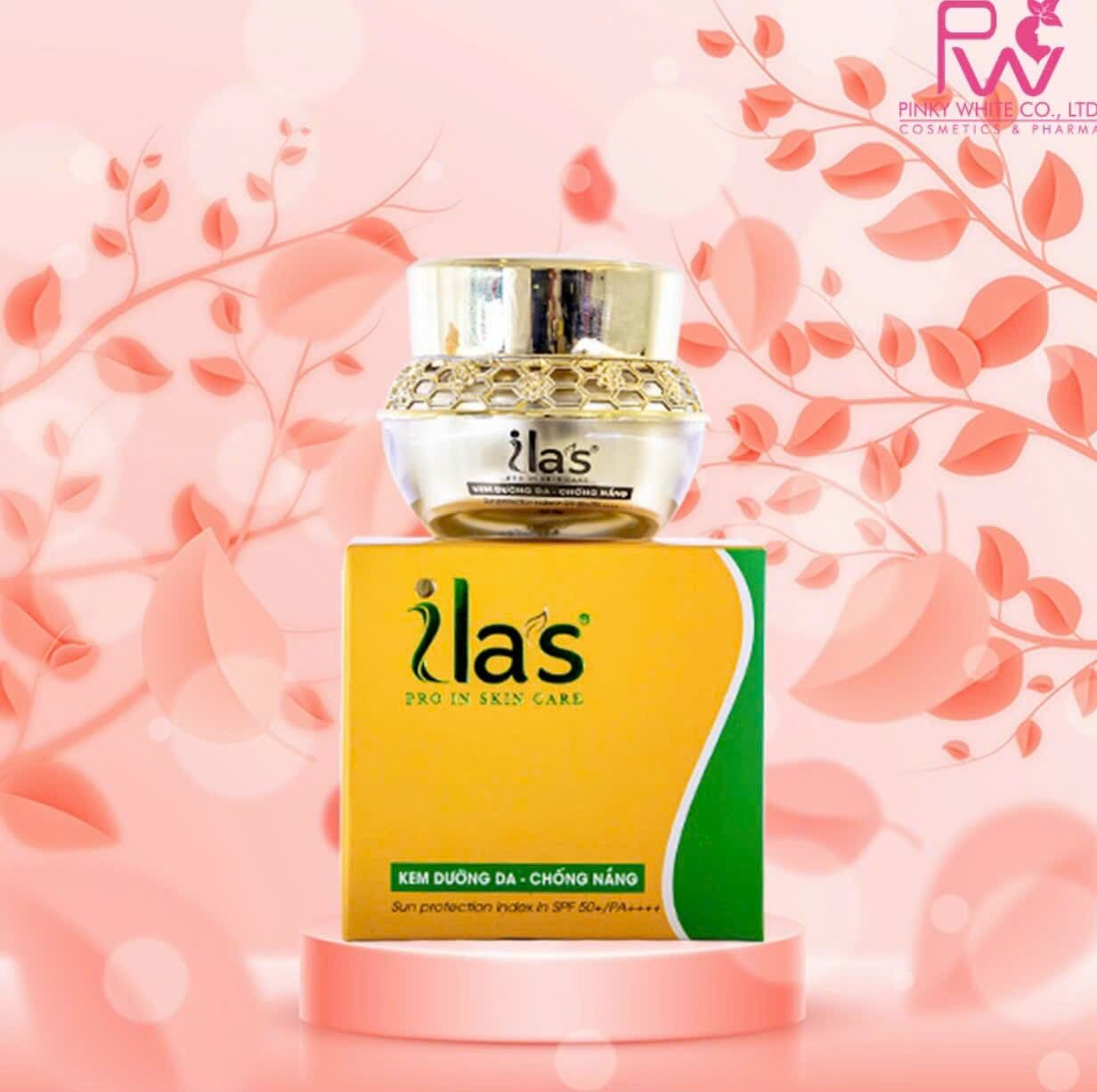 Kem dưỡng da chống nắng ilas _ kem ilas ,20gram